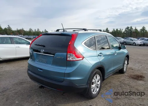 2014 Honda Cr-V Ex-L из США, поврежденный, VIN 5J6RM4H72EL004412